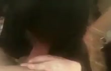 Amateur Arab couple in oral sex POV video